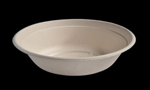 32 oz round bagasse bowl